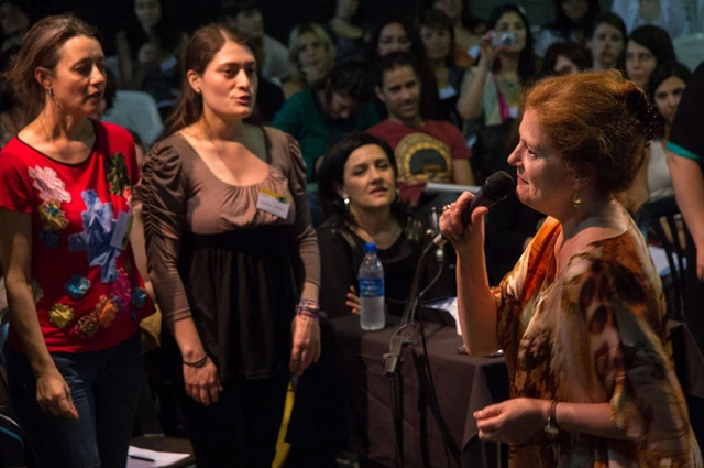Judy Niemack – Vocal Jazz Workshop Dozentin, weltbekannte Sängerin und Professorin für Jazz-Gesang in Darmstadt