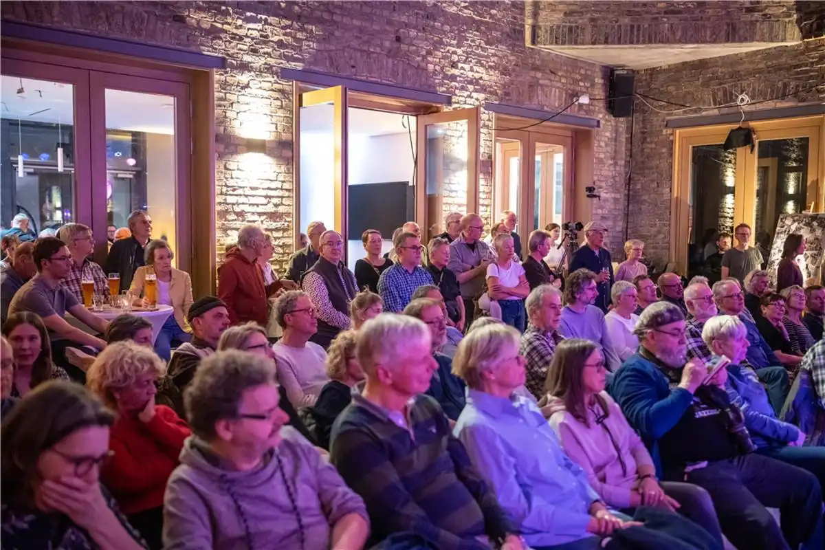 Audience at Three for All concert