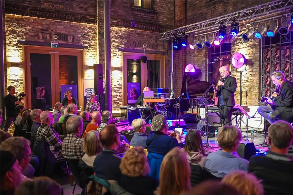Three for All Trio live on stage