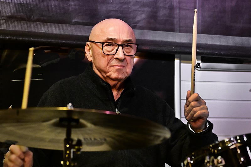 Bruno Castellucci am Schlagzeug